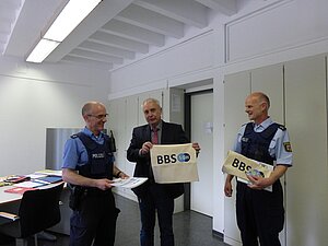 Besuch der Polizei