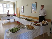 großes Buffet