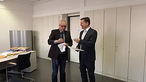 Hr. Krammes und Hr. Hegmann