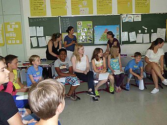 Projekt: Schüler unterrichten Schüler, 01.07.2015