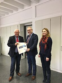 Herr Scharff, Herr Krammes und Frau Griem