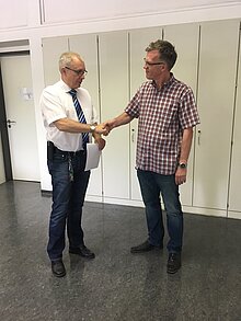 Verabschiedung Herr Hehne