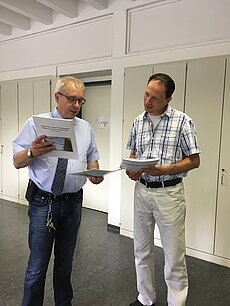 Besuch Herr Hack, Bundesamt für Familie und zivilgesellschaftliche Aufgaben in Mannheim