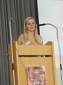 Grußwort Schülersprecherin