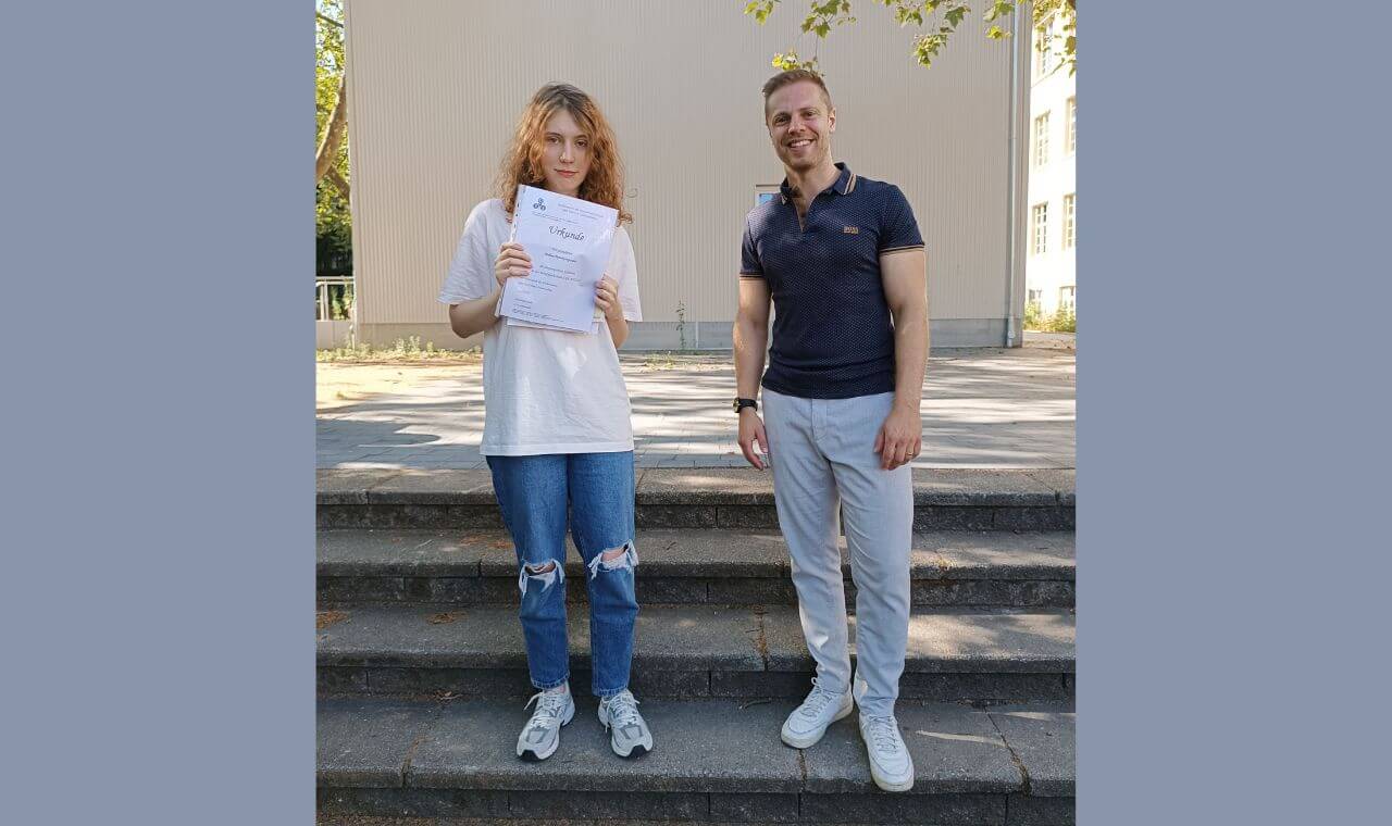 Klassenbeste Melina Paraskevoupoulos